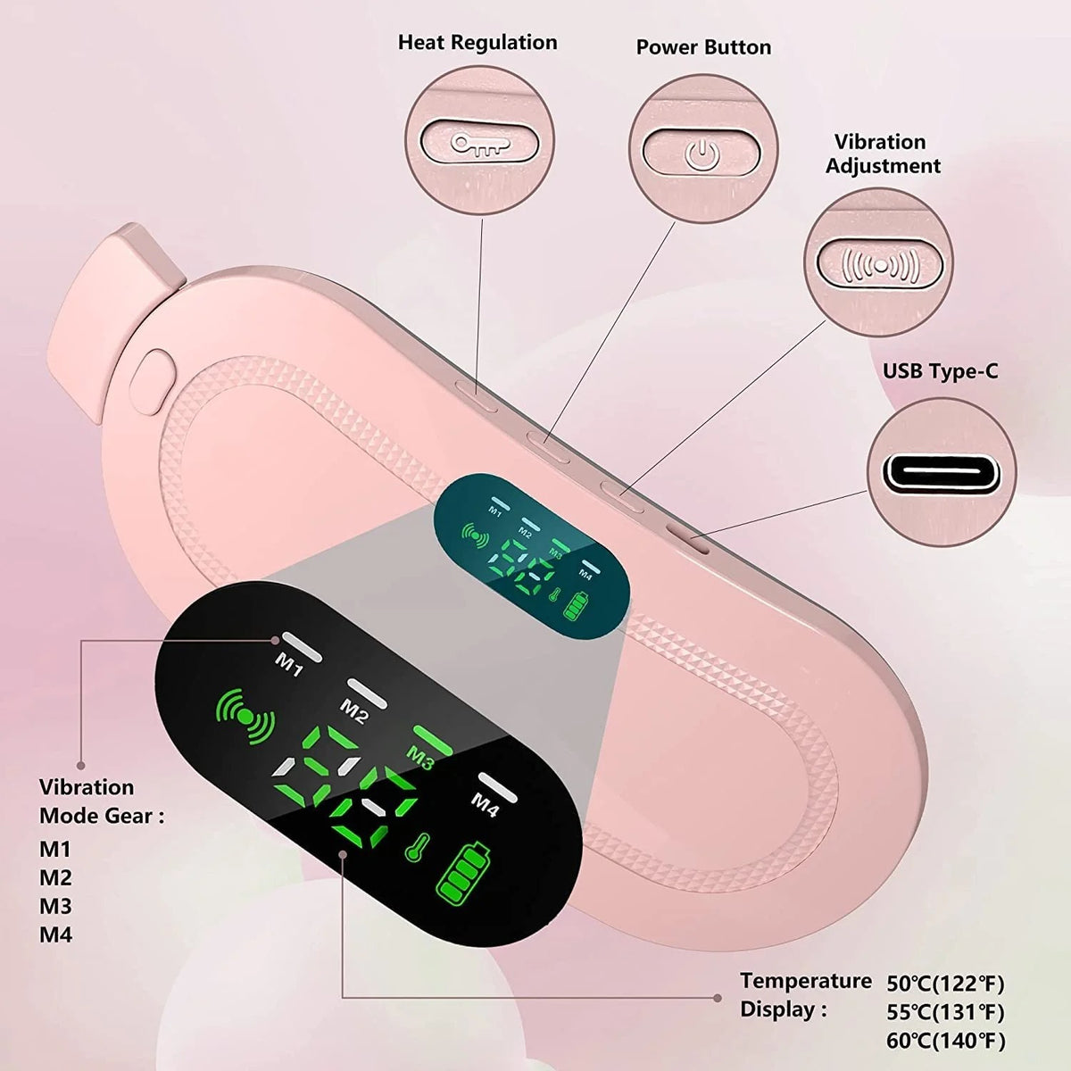 Luxora Menstrual Heating Pad for Cramp Relief