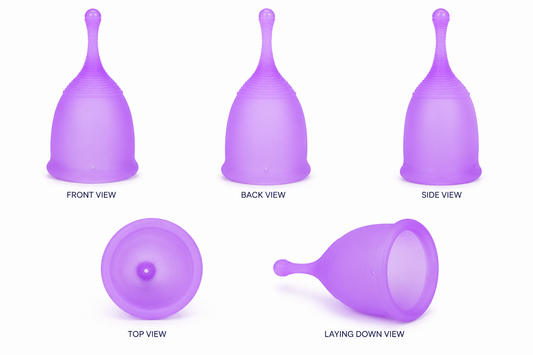 Luxora Long Tail Menstrual Cup