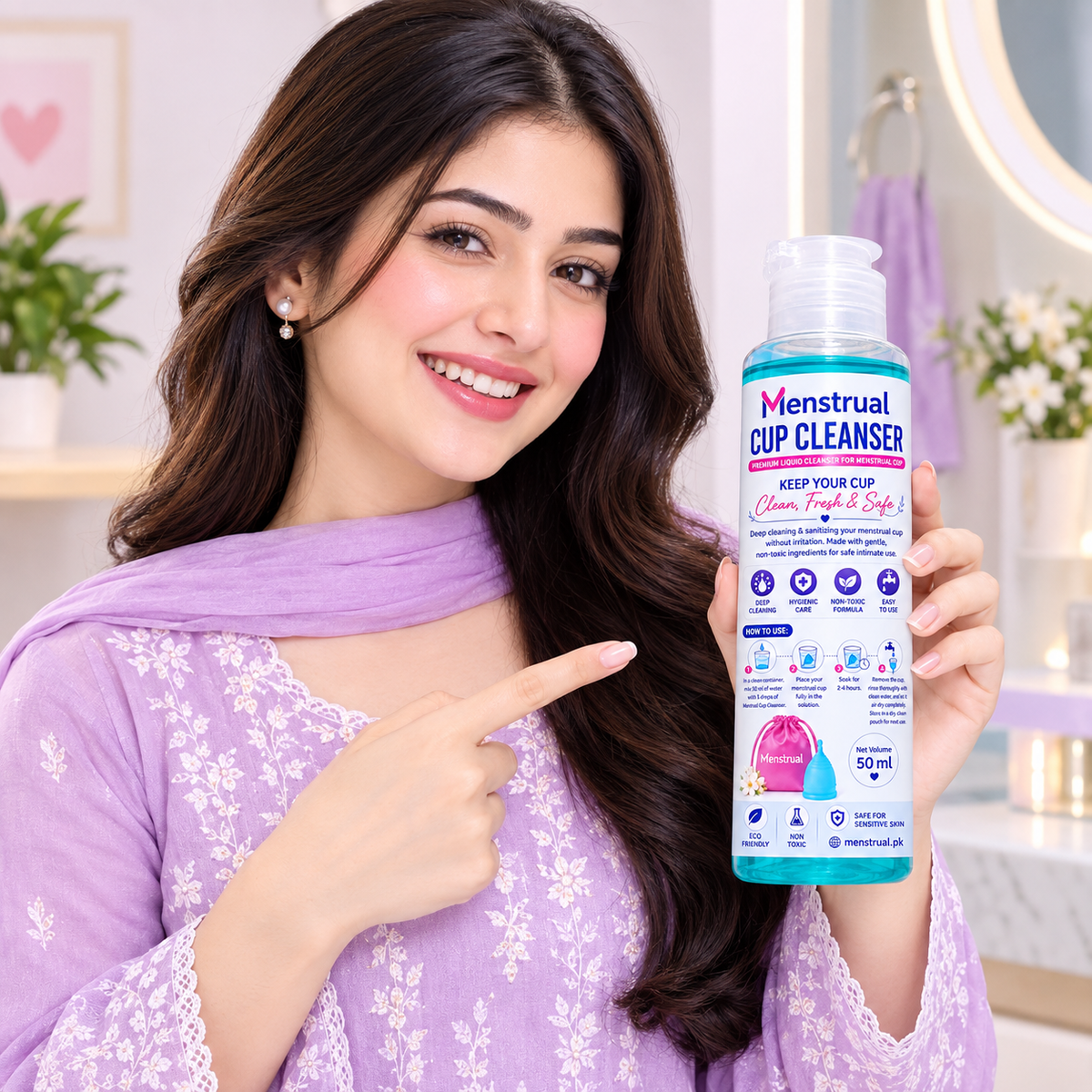 Menstrual Cup Cleanser Liquid