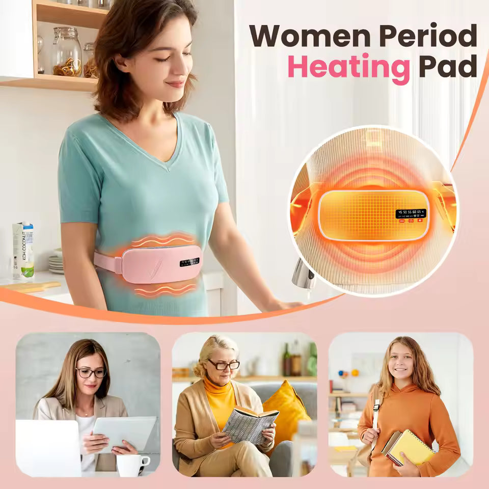 Menstrual Period Heating Pad for Cramps Massage